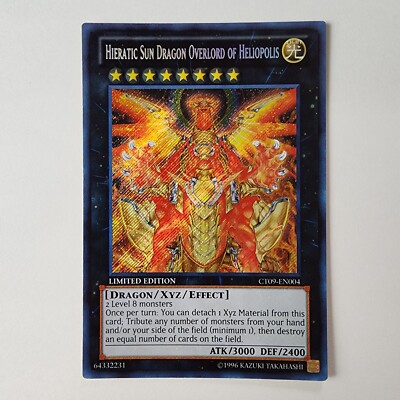 Hieratic Sun Dragon Overlord of Heliopolis - CT09-EN016 - VLP - Secret - Limited-image
