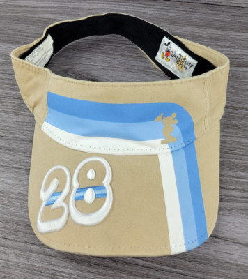 Vintage Walt Disney World Visor Hat Adult Size Adjustable Strap-image