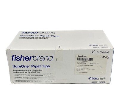 (960/Pk) FISHERBRAND SureOne 20uL Aerosol Barrier Pipet Tips 96/Rack 02-707-432-image