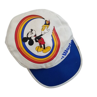 Vtg Walt Disney World Mickey Mouse Painter Hat Atlas Character Fashions 80s 90s -image