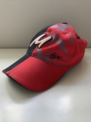 Walt Disney World Mickey Mouse baseball hat one size Adult Black/Red-image