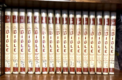 The Living Bible Encyclopedia in Story and  Pictures, 16 volumes, 1st Ed. 1968-image