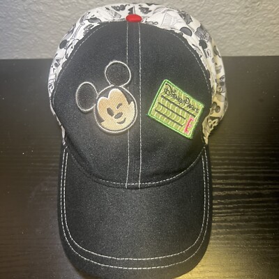 Disney Parks Emoji Patch Baseball Cap Adjustable Hat Minnie Mickey Stitch Pluto-image