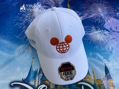 2021 Disney WDI Destination D D23 WDW Mickey Head White Baseball Hat Cap S/M-image
