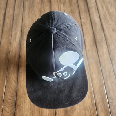 Mickey Mouse Black Velvet WDW Amusement Parks Adjustable Cap Hat-image