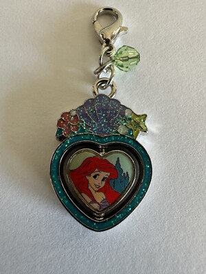 Disney Park Charm Spinner Ariel & Ursula , little mermaid Exclusive Limited-image