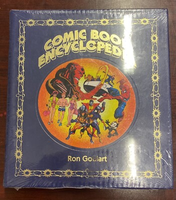 SEALED COMIC BOOK ENCYCLOPEDIA Ron Goulart LEATHER COLLECTORS EDITION Rare-image