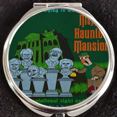 Muppet Haunted Mansion Walt Disney World Disney Disneyland Makeup Compact Mirror-image