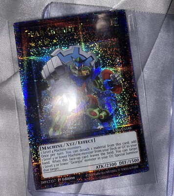 Yugioh Gear Gigant X RA04-EN188 Quarter Century Secret Rare NM-image