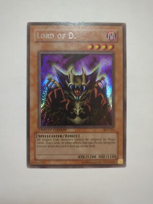 Yu-Gi-Oh! TCG Lord of D.  BPT-004 Limited Secret Rare NM-image