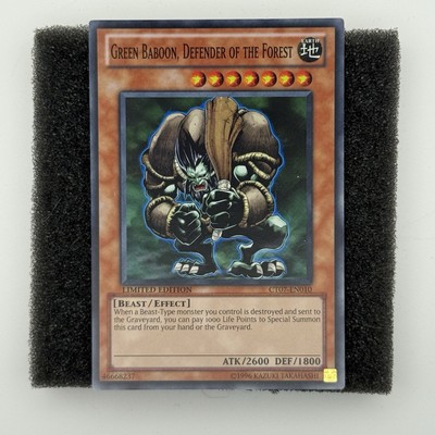 Green Baboon, Defender of the Forest CT07-EN010 2010 Collectors Tins Limited...-image