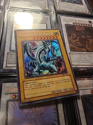 BPT-009 BLUE EYES WHITE DRAGON SECRET RARE [HOLO BLEED]-image