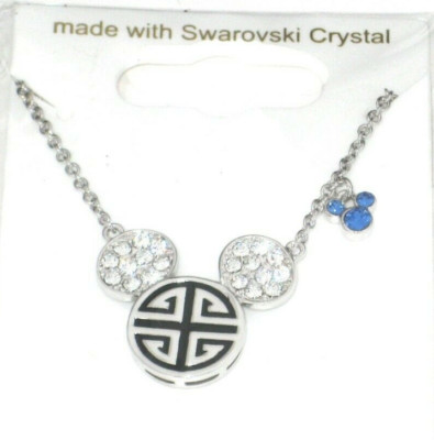 Mickey Mouse Disney Park Arribas Necklace ✿ Made with Crystals from Swarovski-image