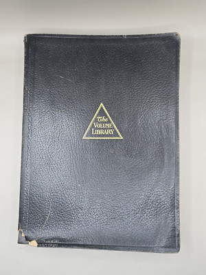THE VOLUME LIBRARY Educators Association, Leather Decorative - 1927-London-USA-image