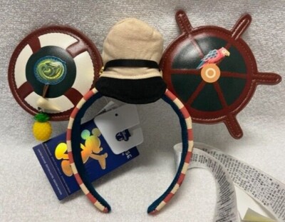 WDW Disney Mickey Mouse Main Attraction The Jungle Cruise LR Headband Ears - NWT-image