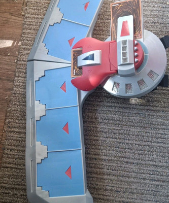 YuGiOh! Duel Disk Battle City Card Launcher Konami 1996 Kazuki Takahashi RARE!-image
