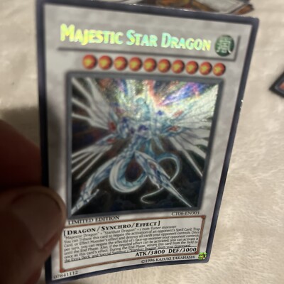 Yugioh! LP Majestic Star Dragon - CT06-EN003 - Secret Rare - Limited Edition Lig-image