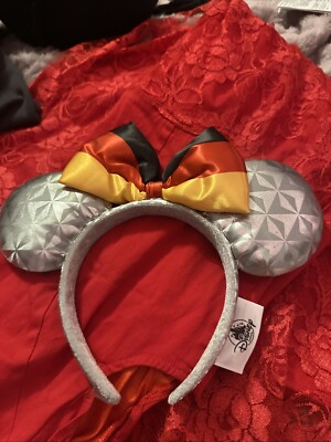 LIKE NEW MICKEY EARS HEADBAND Disney Parks EPCOT GERMANY WDW FLORIDA-image