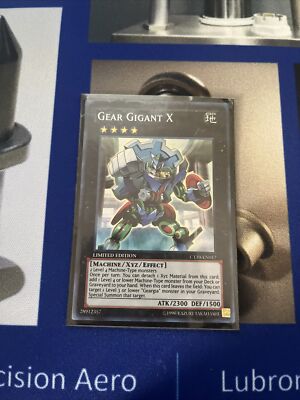 Yu-Gi-Oh! TCG Gear Gigant X 2013 Collectors Tins CT10-EN017 Limited Super Rare-image