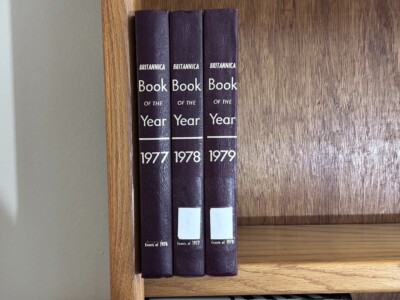 Encyclopaedia Britannica Books of the Year for 1977, 1978, 1979-image