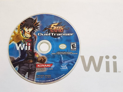 --DISC ONLY-- Yu-Gi-Oh! 5D's Duel Transer (Wii, 2010)-image