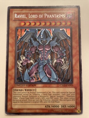 Yu-Gi-Oh! Raviel, Lord of Phantasms 2006 Collector CT03-EN003 Limited PLAYED PL-image