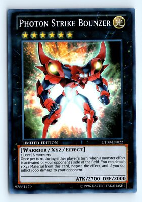 Yu-Gi-Uh Photon Strike Bounzer #CT09-EN022 2012 Collectors Tin tcg LP-image