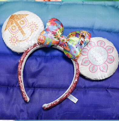 Disney Parks It's a Small World Mickey Minnie Ears Headband-image