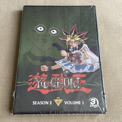 Yu-Gi-Oh: Season 2 Vol 1 (DVD 3-Disc) Episode 1-24 Anime TCG Show Classic NEW +-image