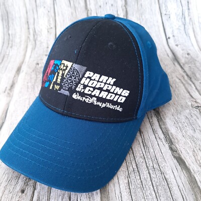 Walt Disneyworld Park Hopping Is My Cardio Hat Cap Adult WDW Adjustable 4 Parks-image