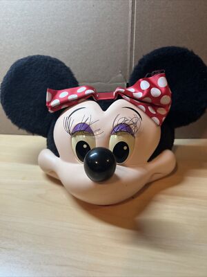 vintage 1992 minnie mouse disney world hat SnapBack Disney Parks WDW RETRO-image