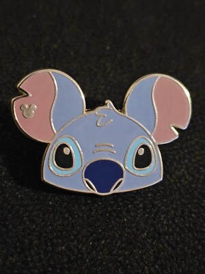 2024 Disney Pins WDW Hidden Mickey Ear Hat - Stitch Pin (9)-image