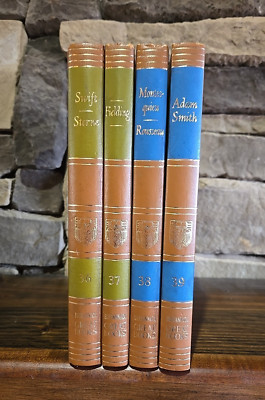 Great Books of the Western World 1952 Volumes 36 - 39 Encyclopedia Britannica-image