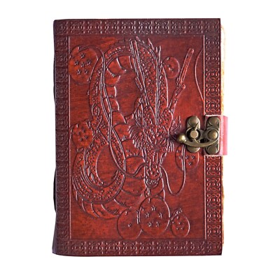 Dragon Ball Z Shenron Leather Blank Spell Book of Shadows grimoire Journal Anime-image