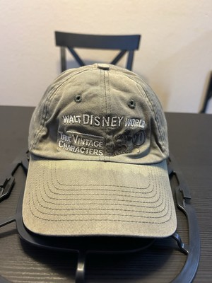 Walt Disney World True Vintage Characters 71 Mickey Strapback Adjustable Hat OS-image