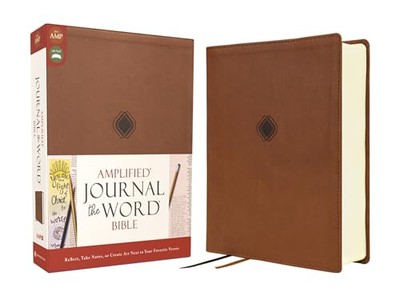 Amplified Journal the Word Bible, Leather... by Zondervan Leather / fine binding-image
