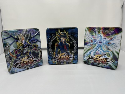 Lot of 3 YU-GI-OH! COLLECTOR'S TINS ,2009, 2010 *No Cards*-image