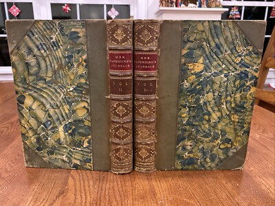 Mrs. Papendiek's Journals 2 VolumesI & II by Mrs Vernon Delves Broughton HC 1887-image