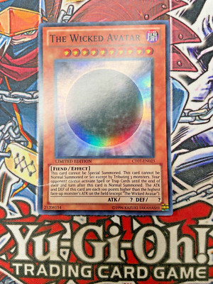 *** The Wicked Avatar *** CT07-EN023 | SUPER Limited Ed | YuGiOh! NM-image