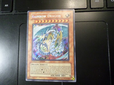 YUGIOH RAINBOW DRAGON CT04-EN005 LIMITED EDITION SECRET RARE NM-image