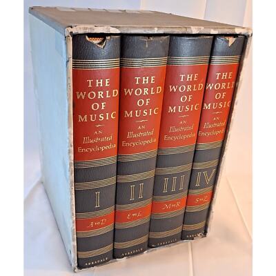 The World of Music: An Illustrated Encyclopedia (Complete in Four Volumes)-image