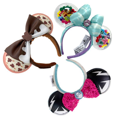 Disney~ Letter Flying House+ Gwen Spider-Man + Ice Cream Bar Scented Minnie Ears-image