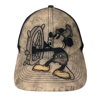 Mickey Mouse Adult Slideback Hat Multicolor 57-61cm Adjustable Walt Disney World-image