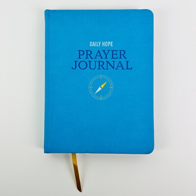 Daily Hope Prayer Journal Beautiful Blue 5th Edition Pastor Rick Warren-image