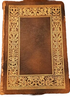 Encyclopedia Of Home Decorating Helen Koues Leather Bound 1948 Print Vintage Mcm-image
