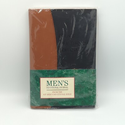 Men's Devotional Journal by Zondervan Staff (2004, Leather) BRAND NEW-image