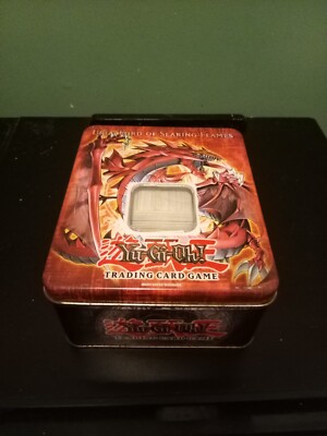 YU-GI-OH! 2006 Uria, Lord of Searing Flames Collectors Tin Full of Cards-image