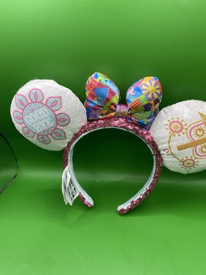 Disney Parks It's a Small World Mickey Minnie Ears Headband Disneyland-image