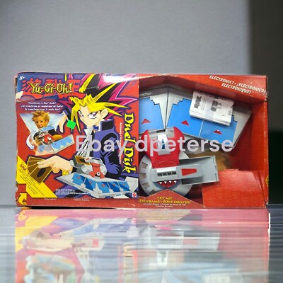1996 Mattel Yu-Gi-Oh Duel Disk With Box And Instructions Working-image