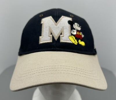 Mickey Mouse Hat Disney Parks Walt Disney Strap Back Dad Cap Embroidered Logo-image